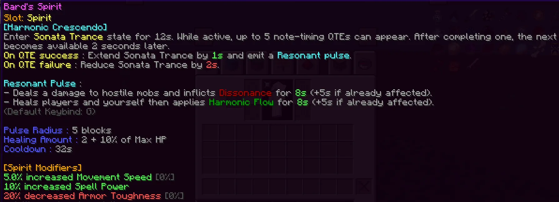 Spiritborne RPG, Моды, Minecraft