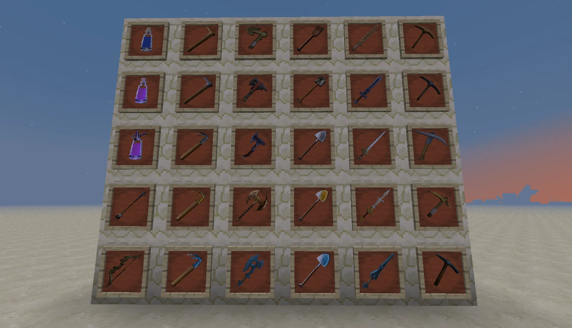 IdentifiedCraft, Текстуры, Minecraft
