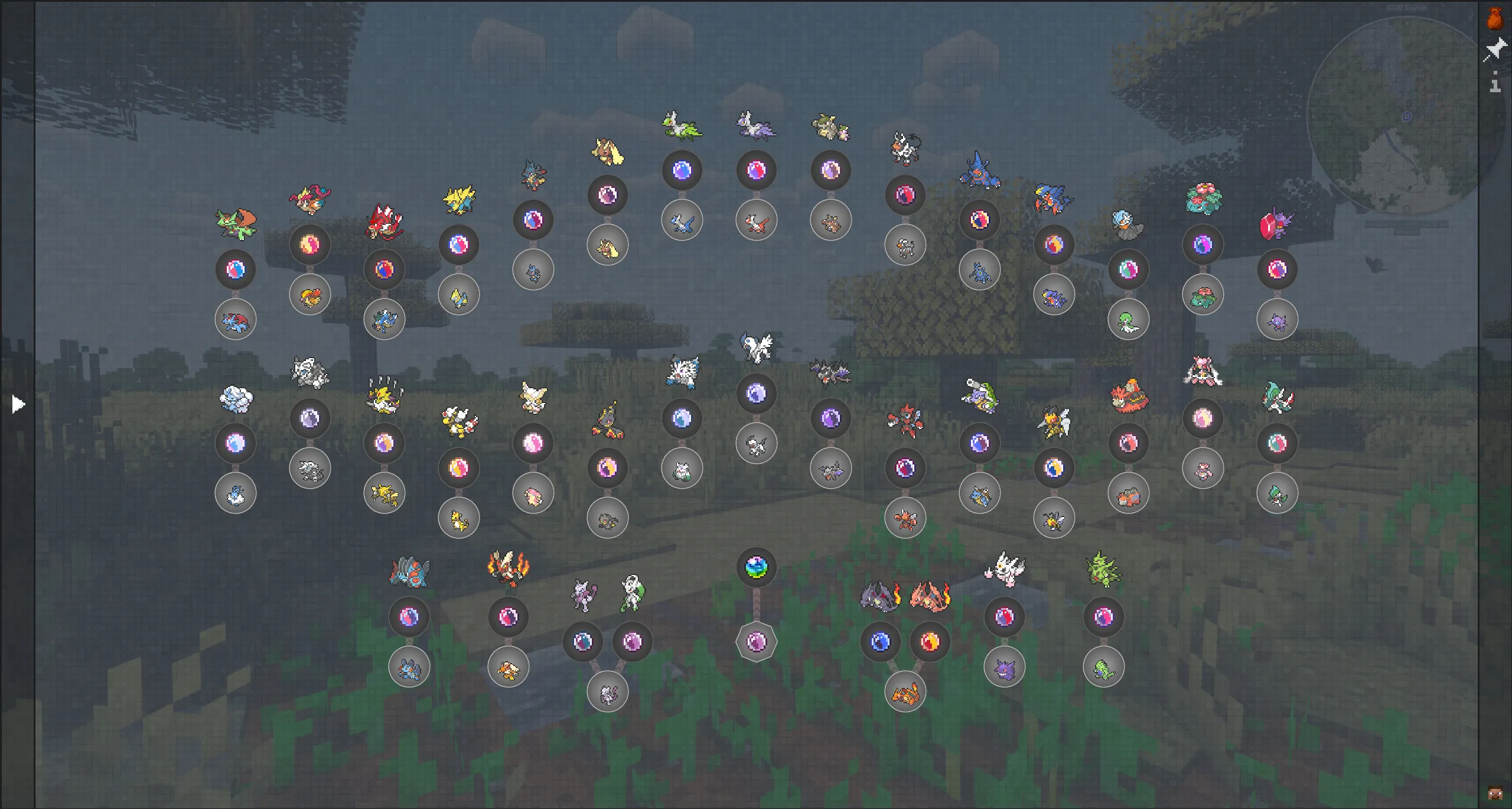 Immersive Pixelmon - A New Pokemon Era (with Distant Horizons, Pixelmon & Quests), Модпаки, Minecraft