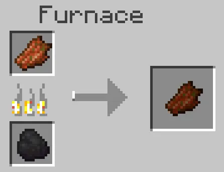 Cooked Rotten Flesh to Leather — скриншот 2 (Моды, Minecraft)