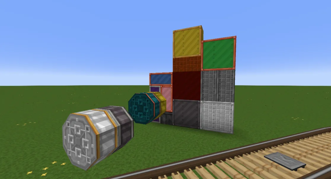 Create: Steam 'n' Rails BDCraft — скриншот 5 (Текстуры, Minecraft)