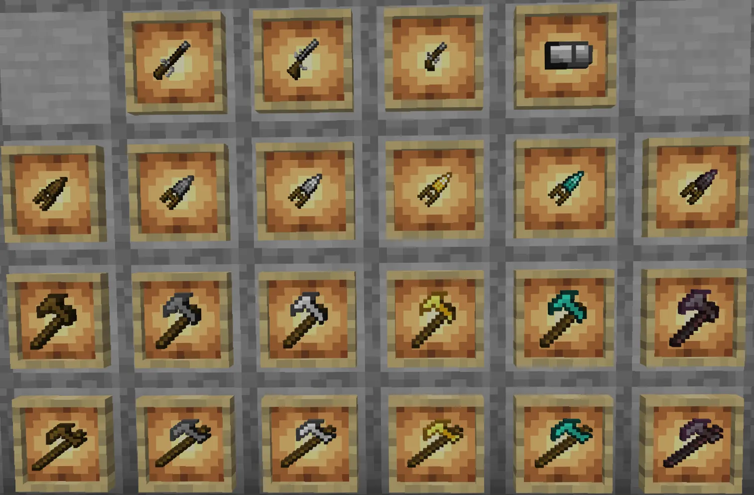 Almiris Weapons, Моды, Minecraft