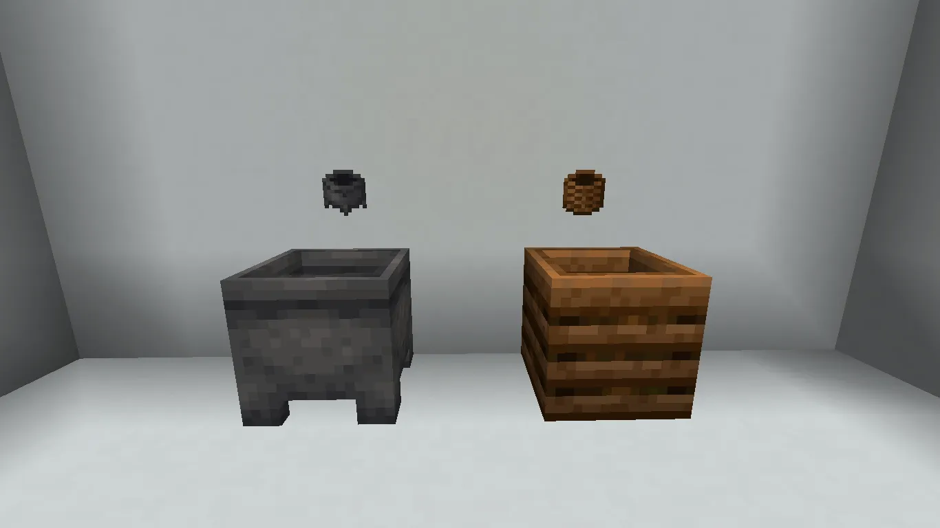 Workstation Icons, Текстуры, Minecraft