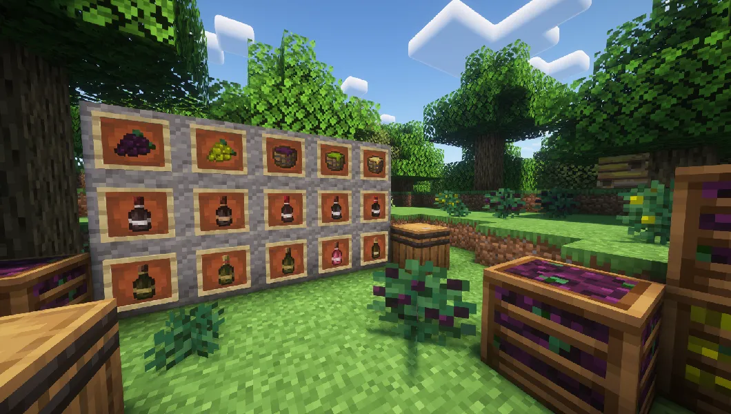 Create: Winery, Моды, Minecraft