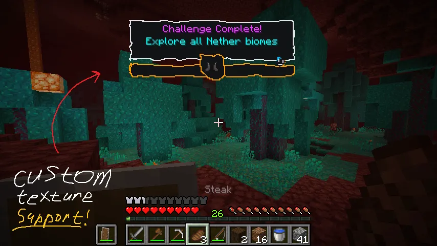 Fancy Toasts | Better Advancements, Моды, Minecraft