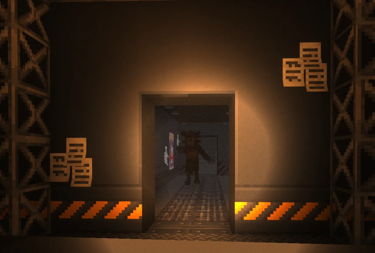Five Nights in the Factory — скриншот 7 (Карты, Minecraft)