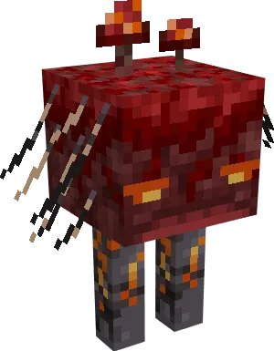 Volcano strider, Текстуры, Minecraft