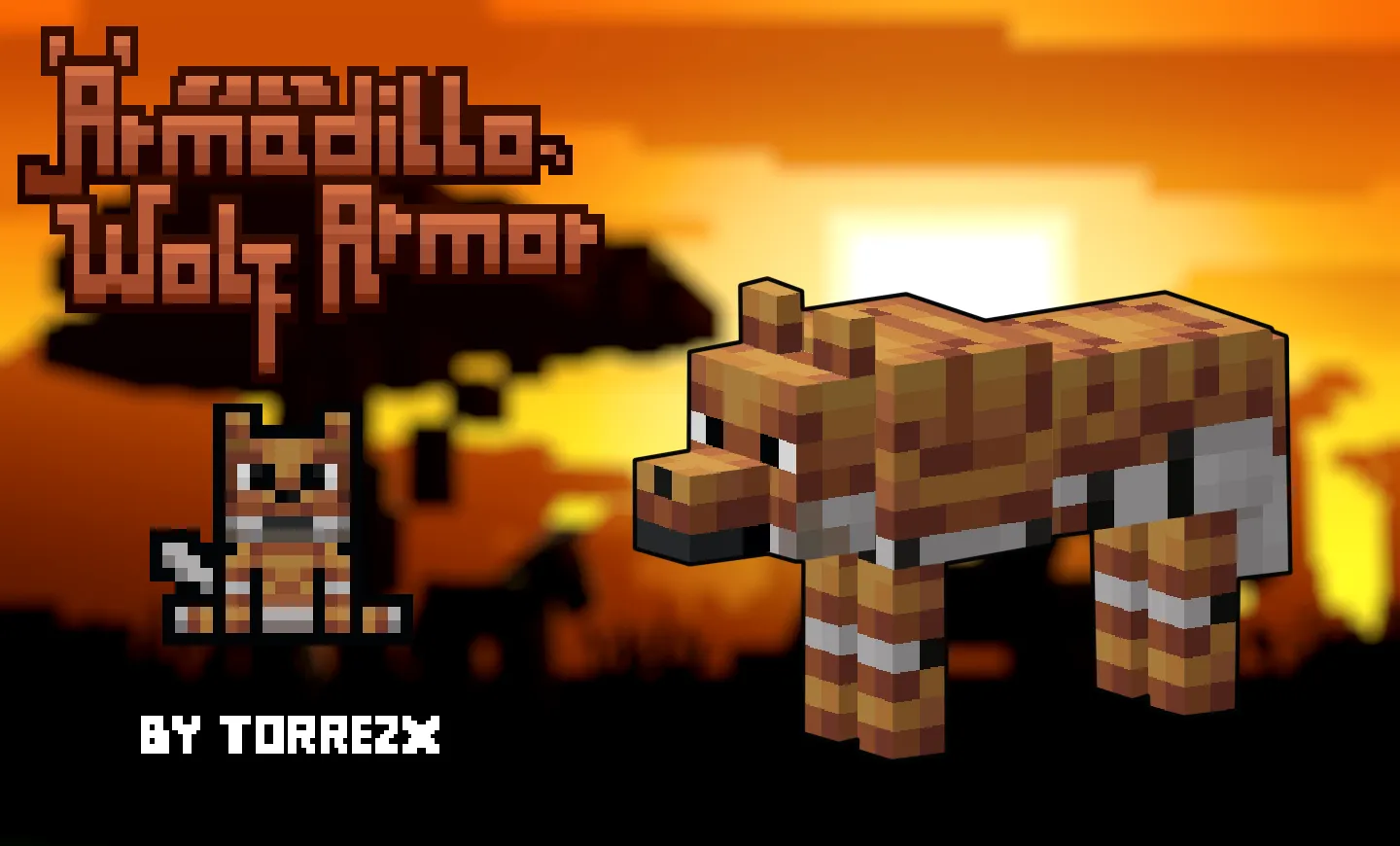 Torrezx-Armadillo wolf armor — скриншот 5 (Текстуры, Minecraft)
