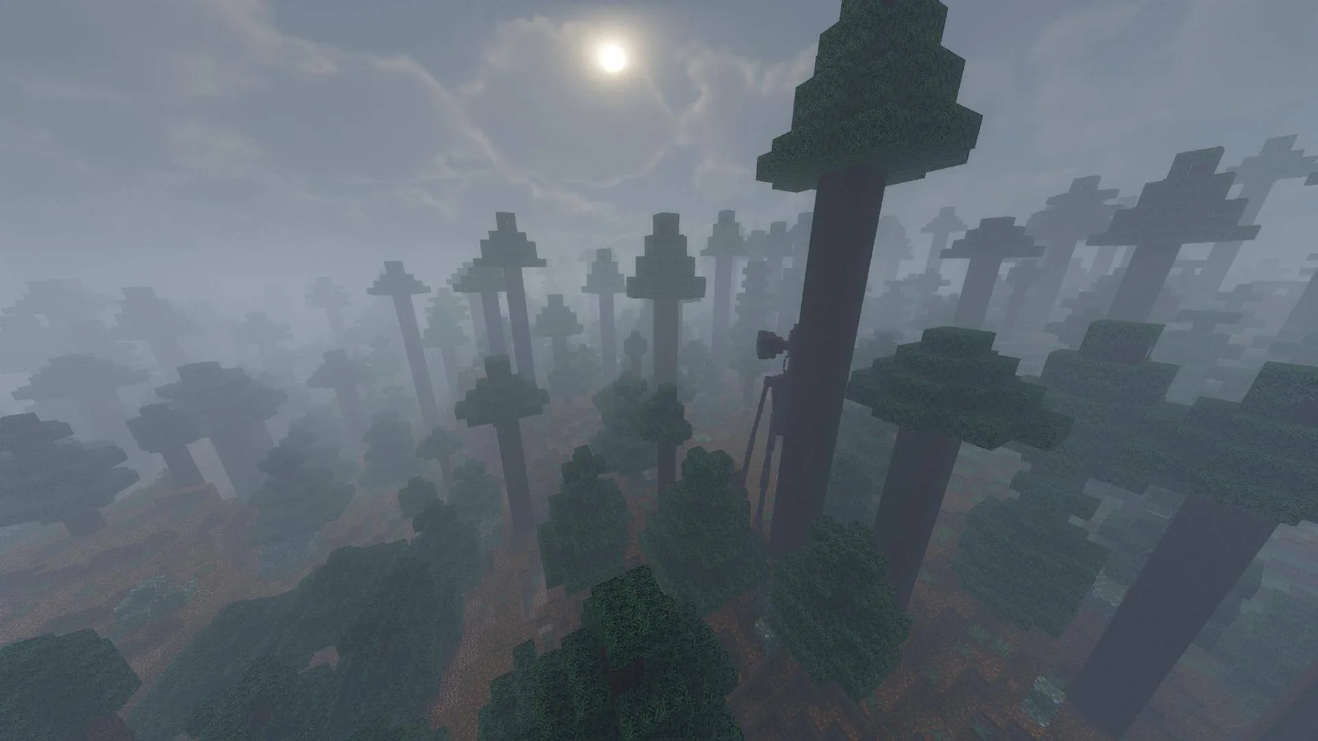 HORROR - The silent forest - Siren Head (horror) — скриншот 4 (Модпаки, Minecraft)