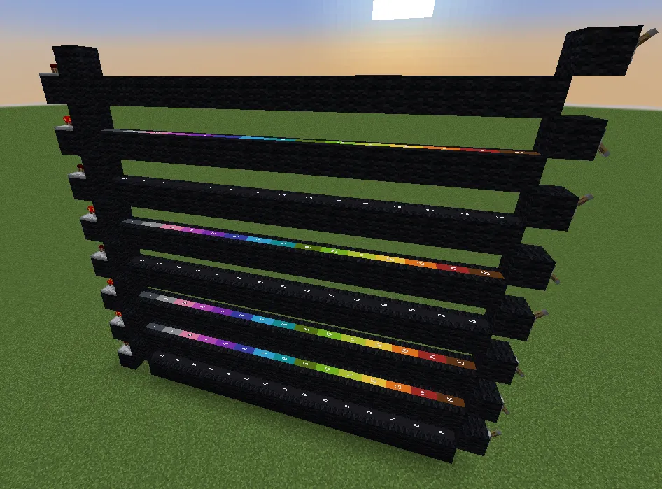 Rainbow Redstone, Текстуры, Minecraft
