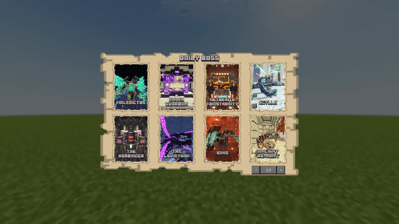Daily Boss x L_Ender 's Cataclysm — скриншот 7 (Моды, Minecraft)