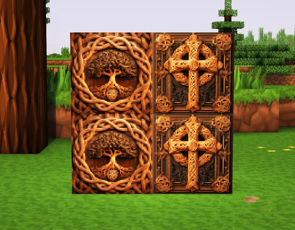 Celtic Decorative Blocks, Моды, Minecraft