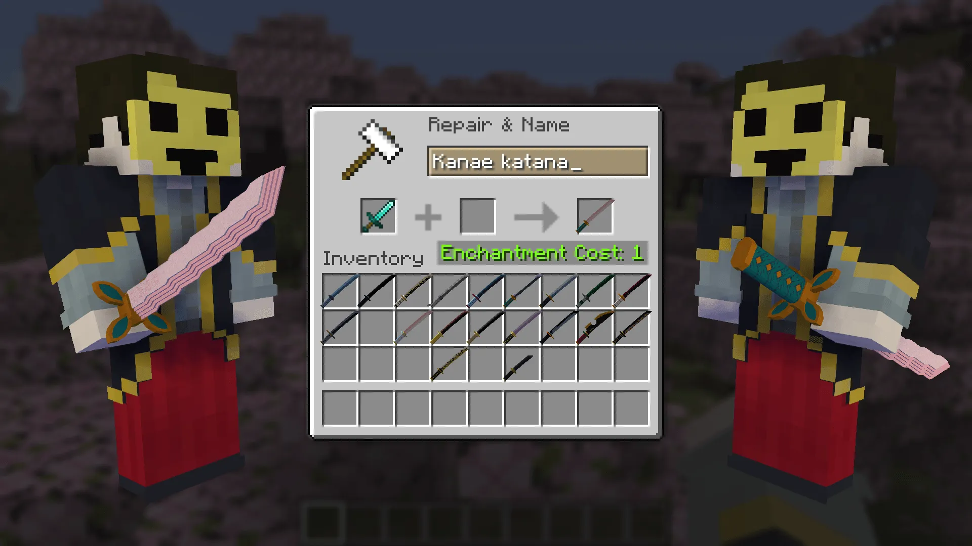 Demon slayer full pack — скриншот 12 (Текстуры, Minecraft)