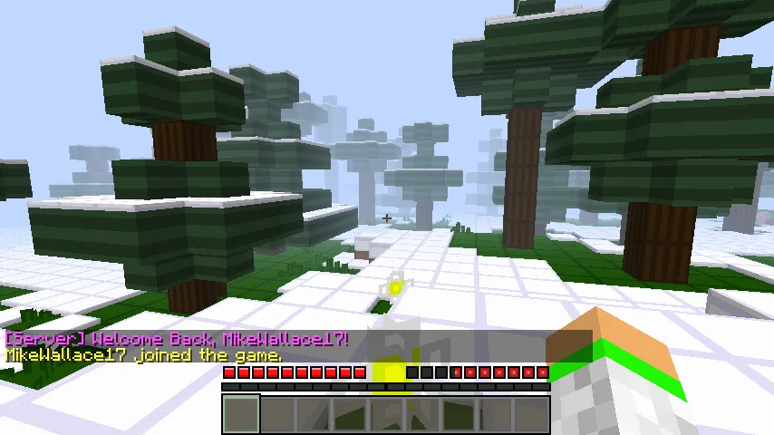 WelcomeBack — скриншот 1 (Плагины, Minecraft)