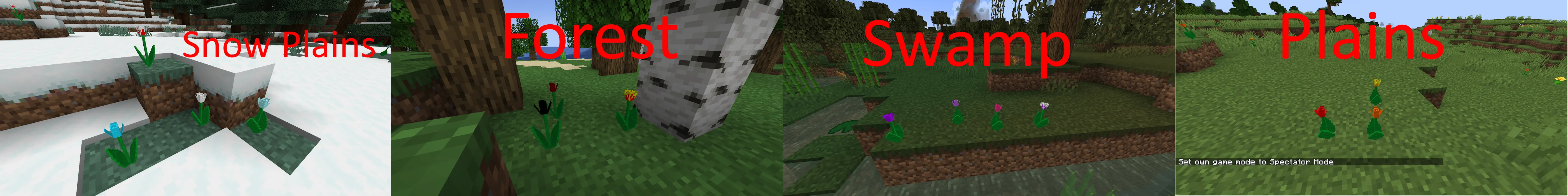 Better Looking Tulips [Forge], Моды, Minecraft