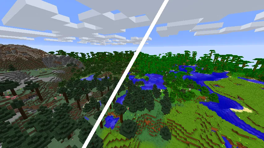 Minecraft Recolored, Текстуры, Minecraft