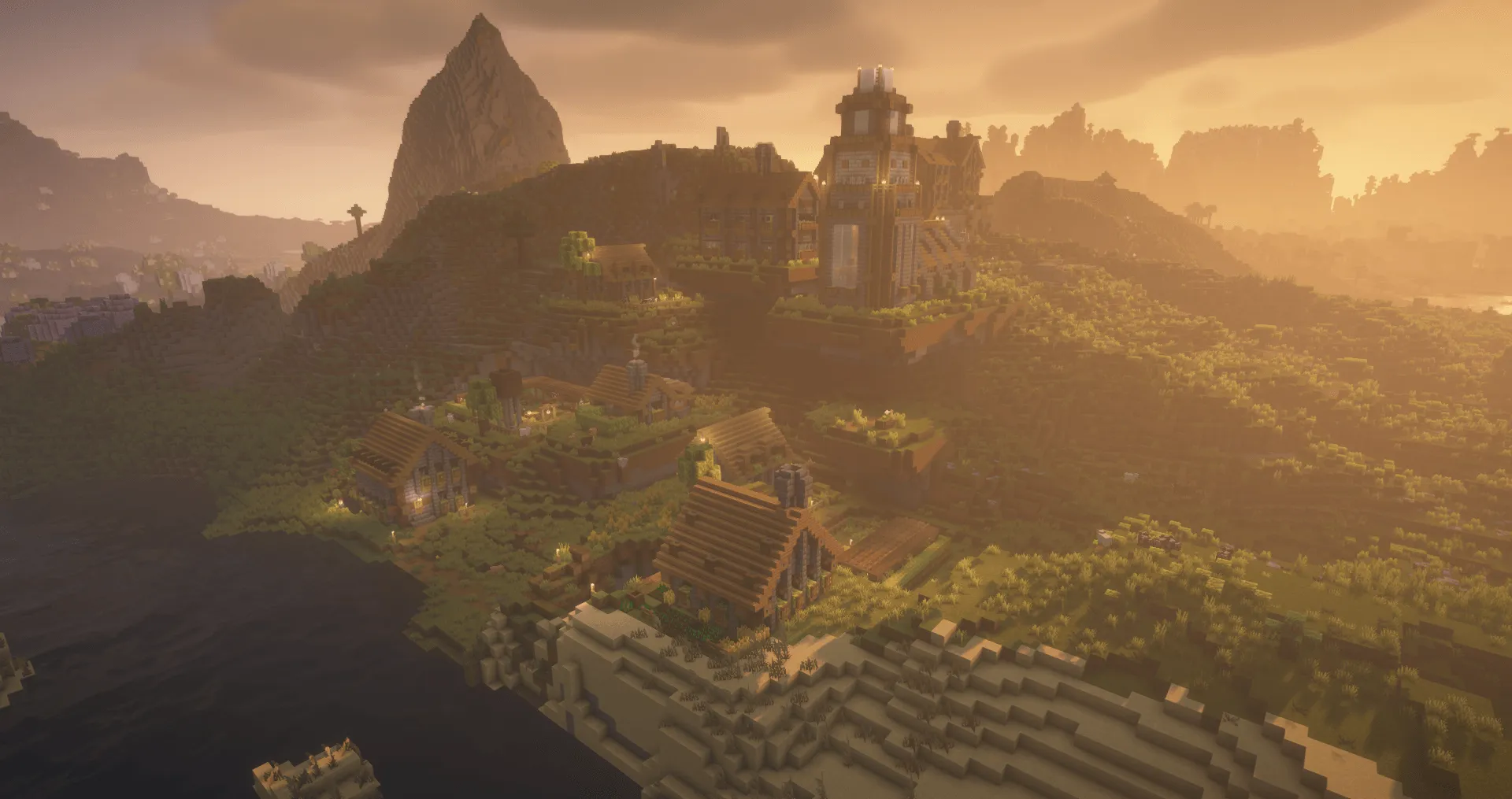 The Gallo's Horizons (Distant Horizons) — скриншот 3 (Модпаки, Minecraft)