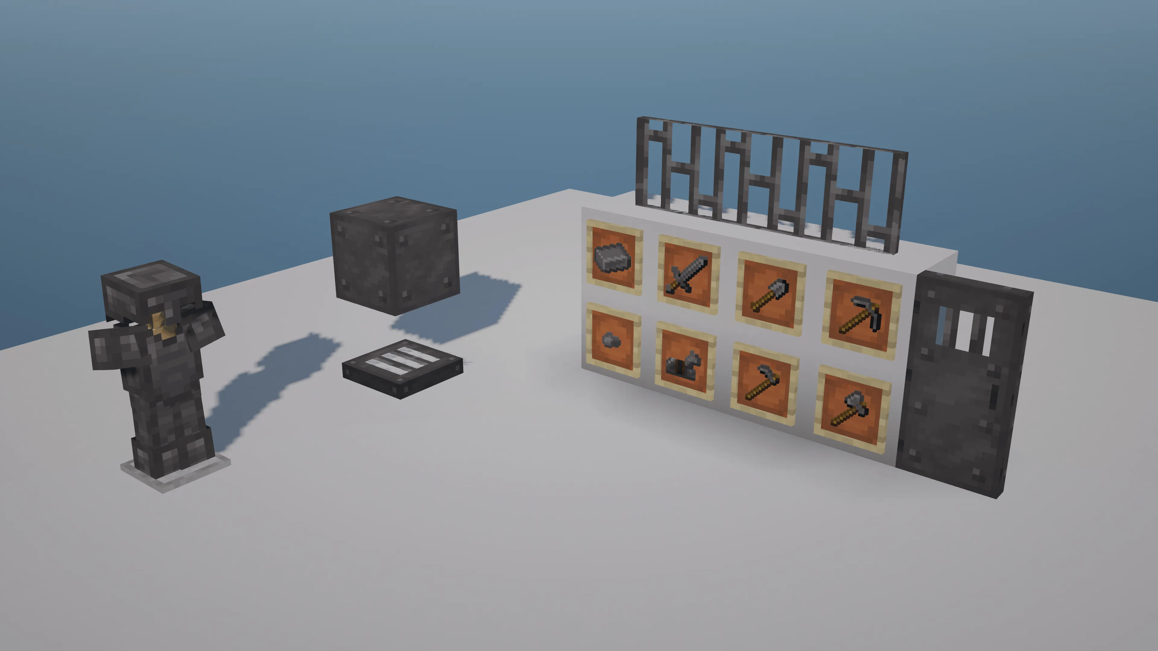 Darker Iron — скриншот 1 (Текстуры, Minecraft)