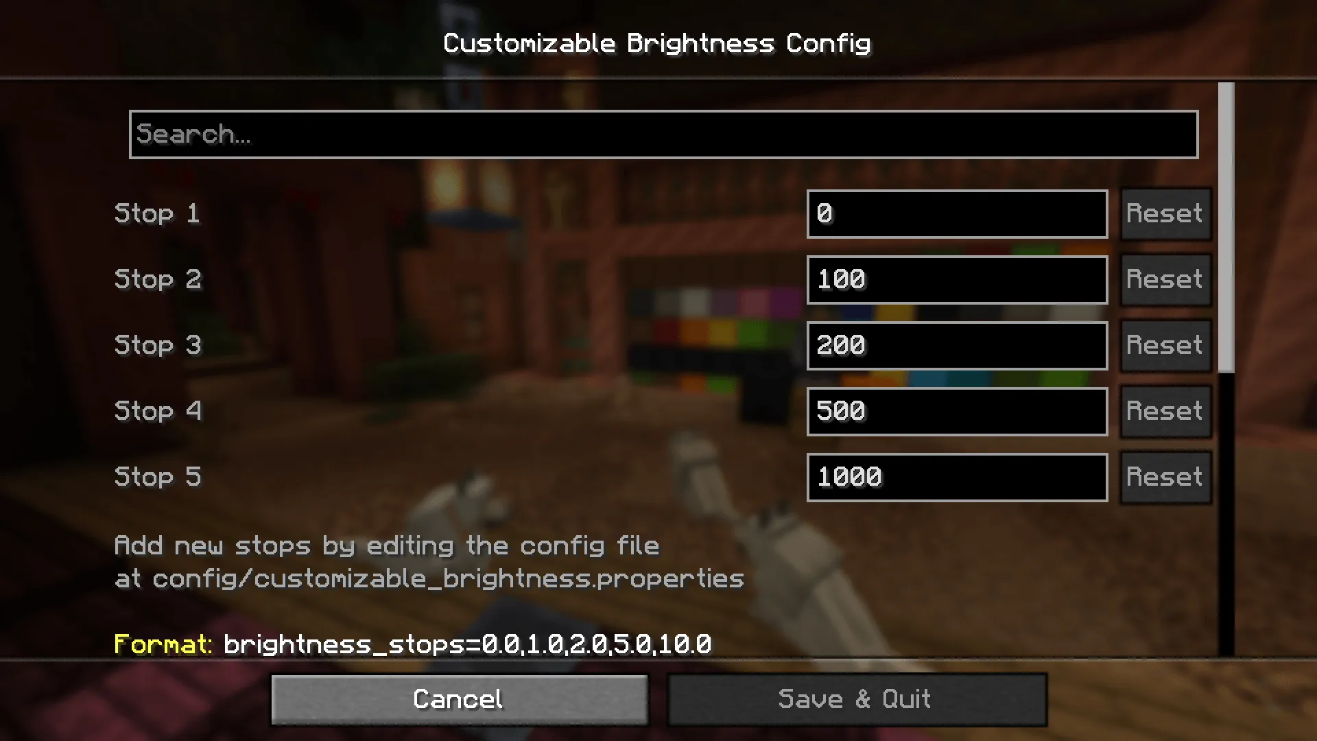 Customizable Brightness - Fullbright & Gamma Control — скриншот 4 (Моды, Minecraft)