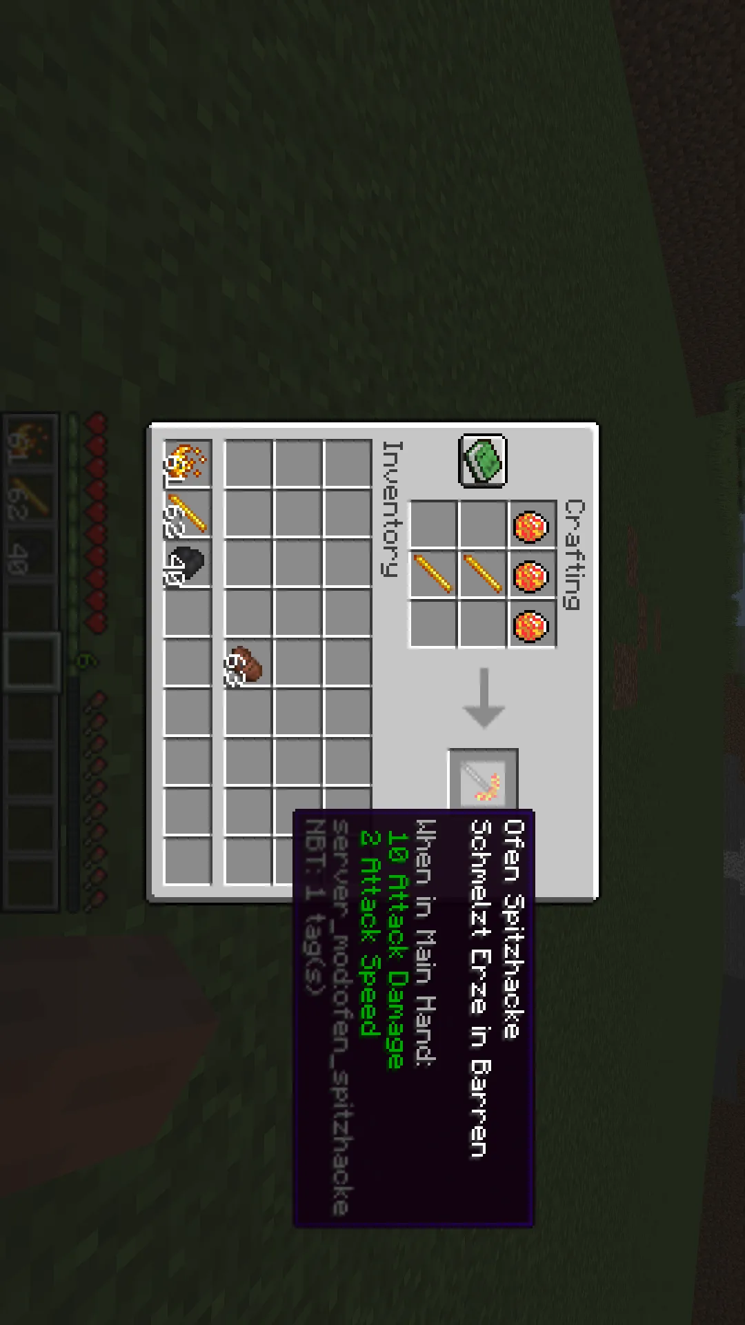 Furnace Pickaxe, Моды, Minecraft