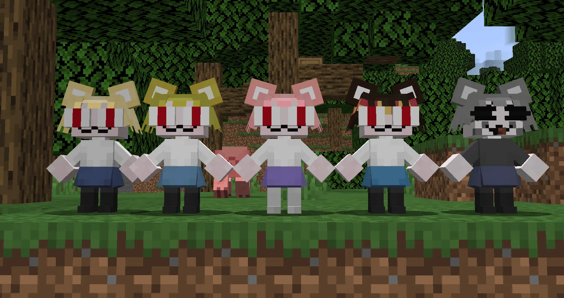 Neco Arc Modification, Моды, Minecraft
