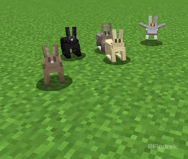 Mythical Rabbits — скриншот 4 (Текстуры, Minecraft)