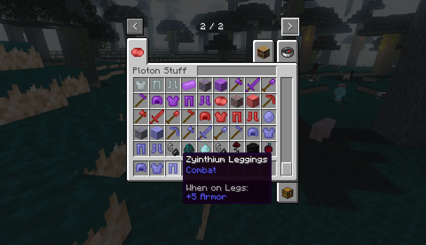 Ploton, Моды, Minecraft