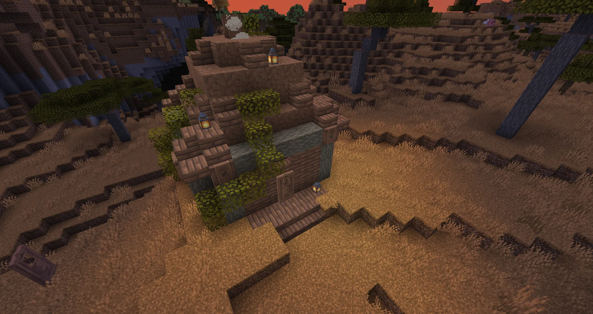 Ywrbwgwn's Prettier Savannas — скриншот 1 (Текстуры, Minecraft)