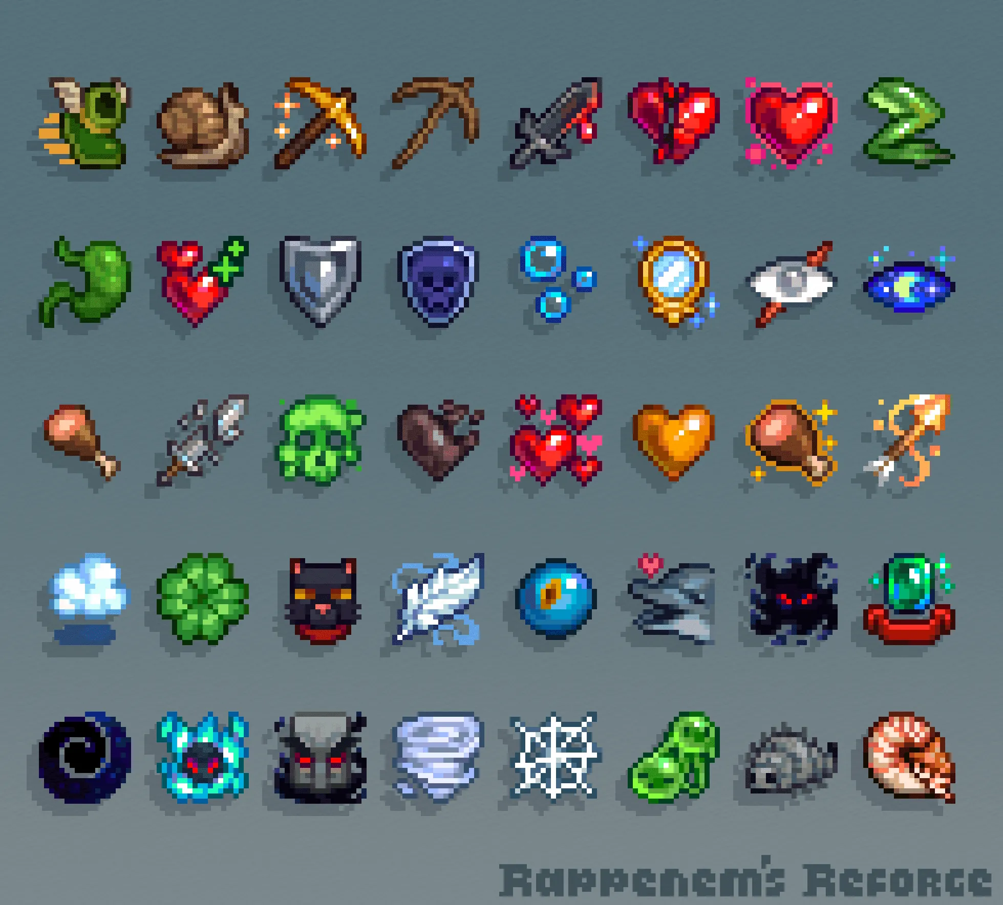 Rappenem's Reforge, Текстуры, Minecraft