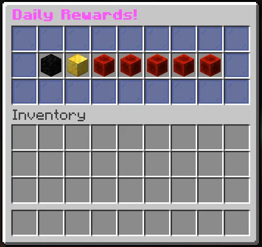 NDailyRewards — скриншот 1 (Плагины, Minecraft)