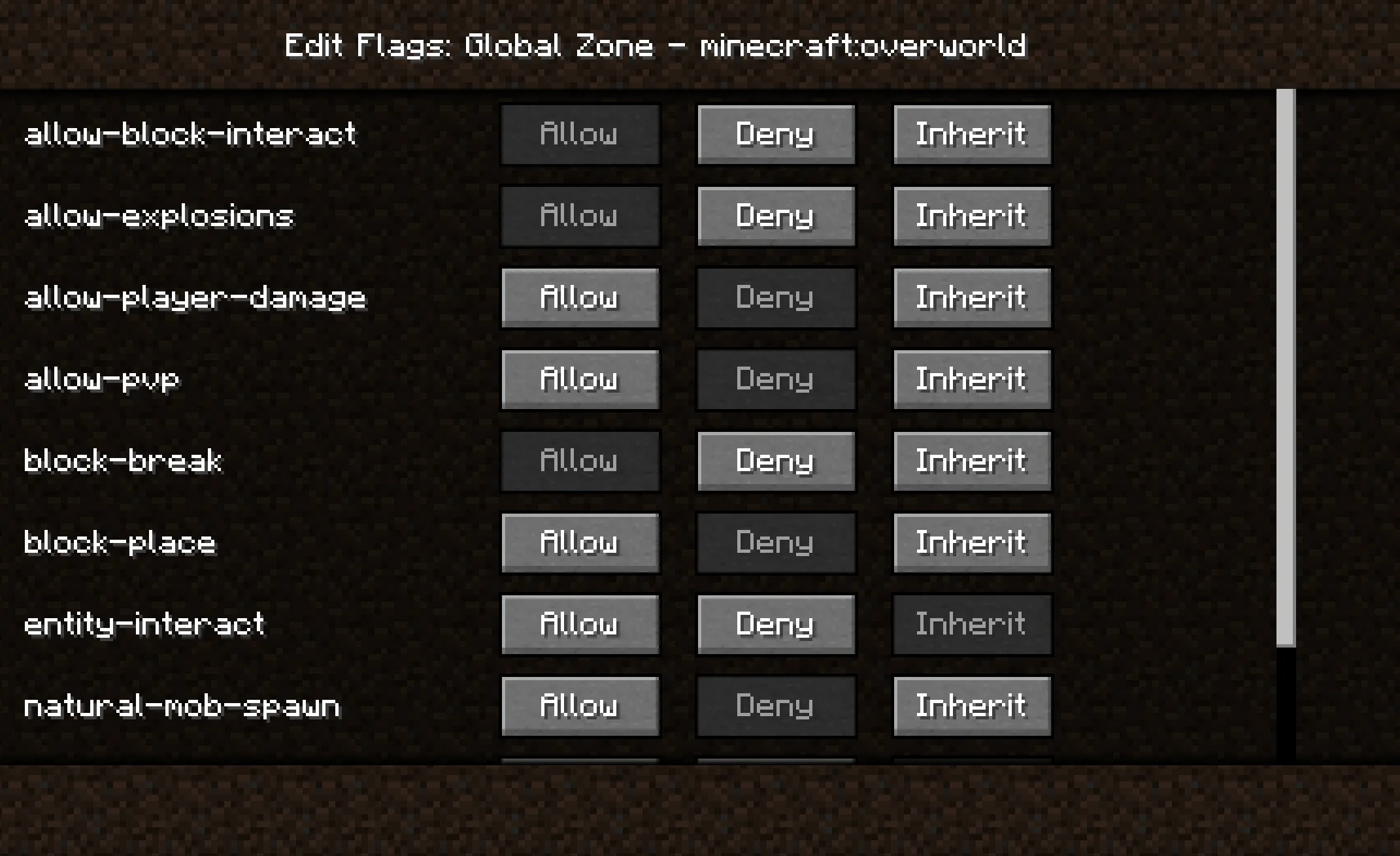 Jake's World Guard/Protection and Plots, Моды, Minecraft