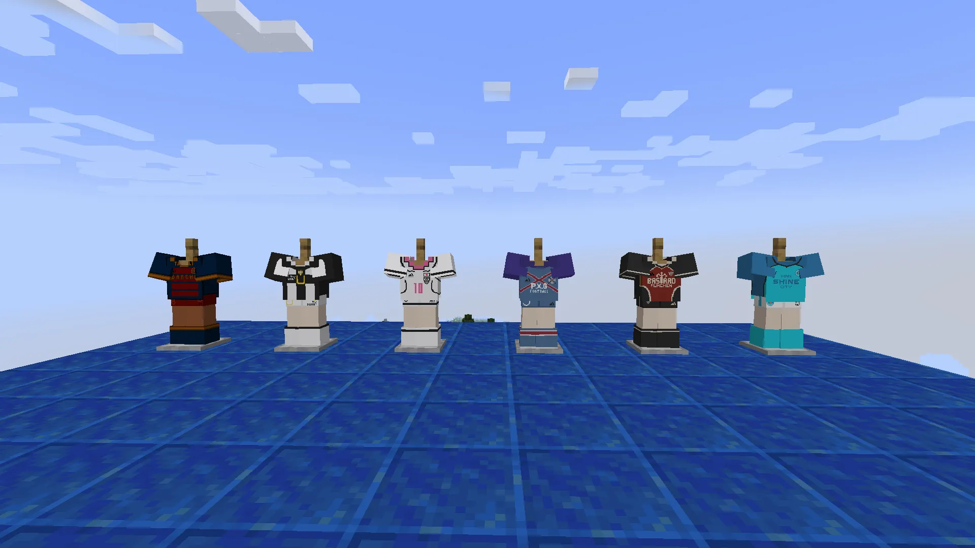 NeoMCLeagueDEMO, Текстуры, Minecraft