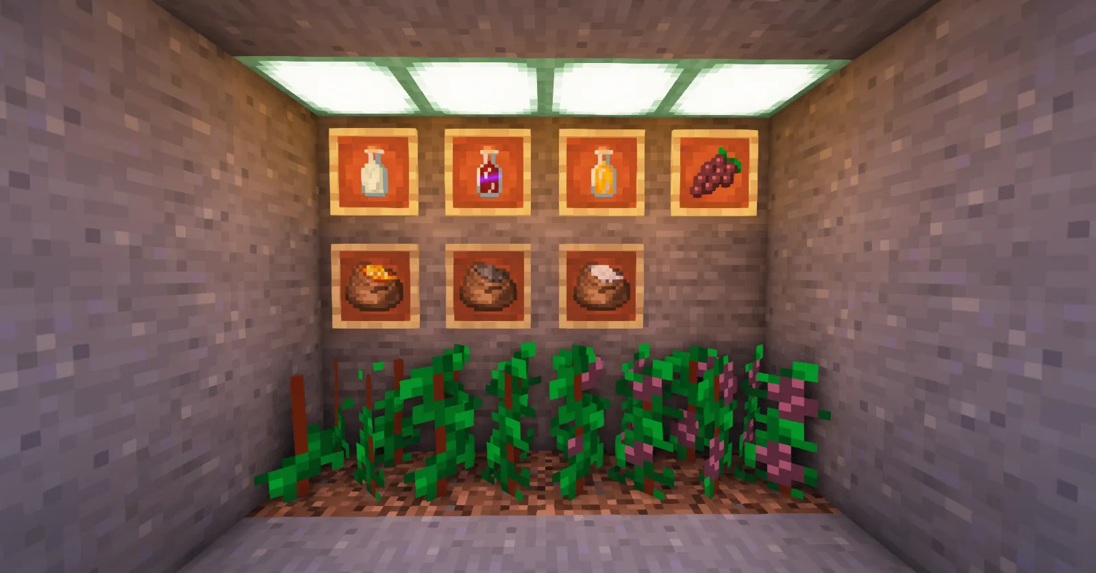 The Grapvine Pack — скриншот 1 (Текстуры, Minecraft)