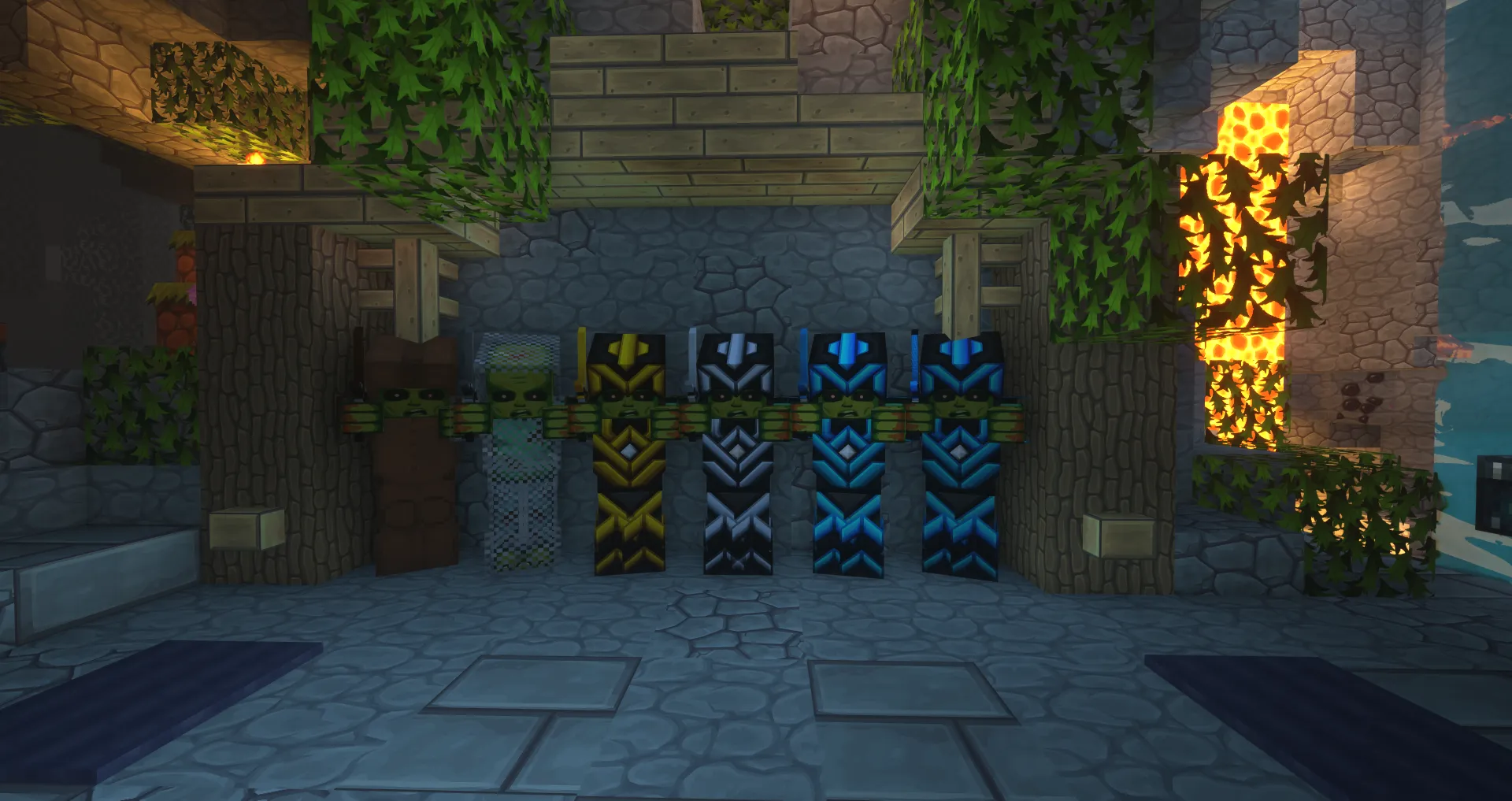 Neder skeleton 256x pack — скриншот 2 (Текстуры, Minecraft)