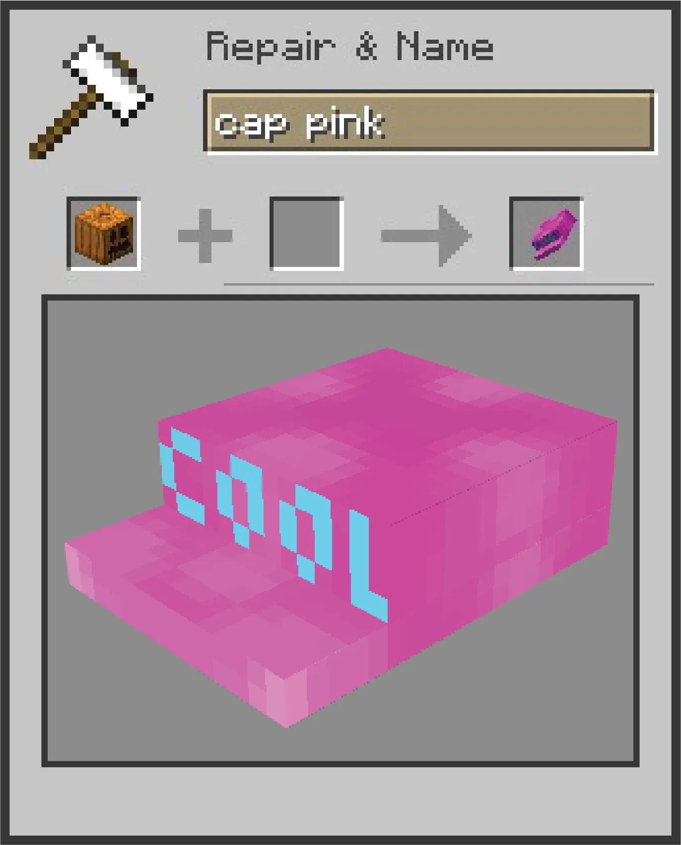 Costumi : Hats Edition, Текстуры, Minecraft