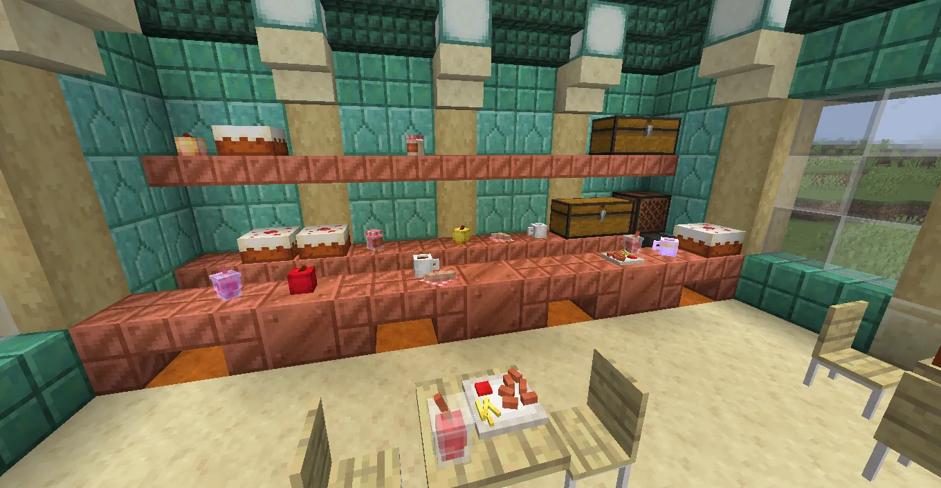 MyewCafé CIT, Текстуры, Minecraft