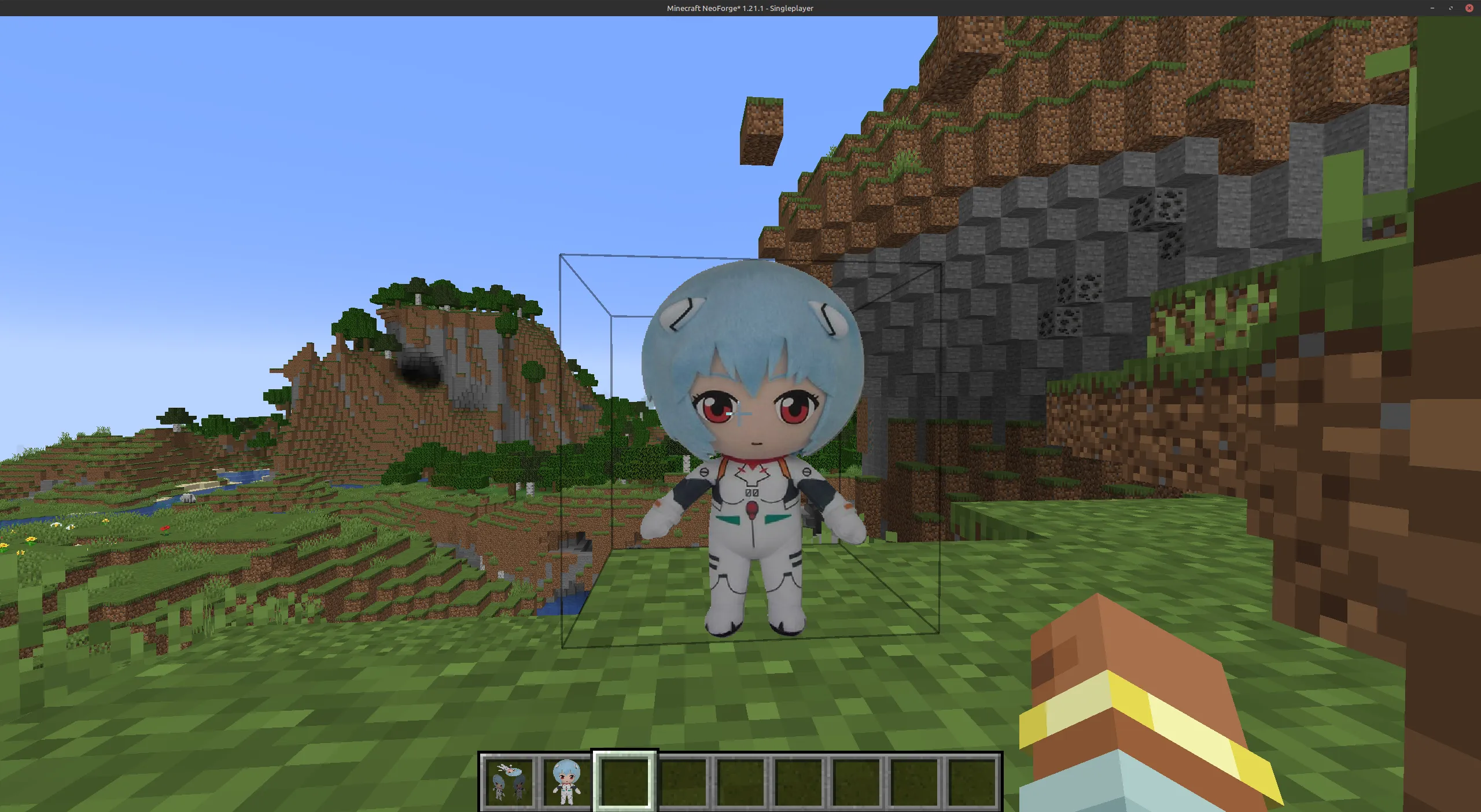 Rei Plush, Моды, Minecraft