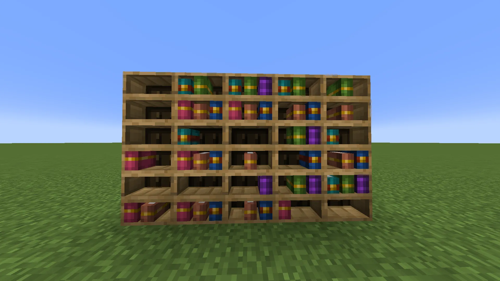 Better Bookshelves 3D — скриншот 2 (Текстуры, Minecraft)