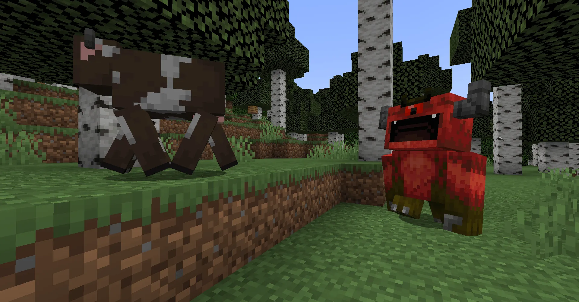 One Big Eye — скриншот 1 (Моды, Minecraft)