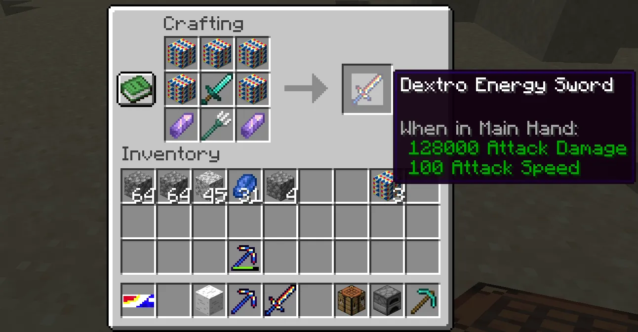 Dextro Energy Pack, Моды, Minecraft