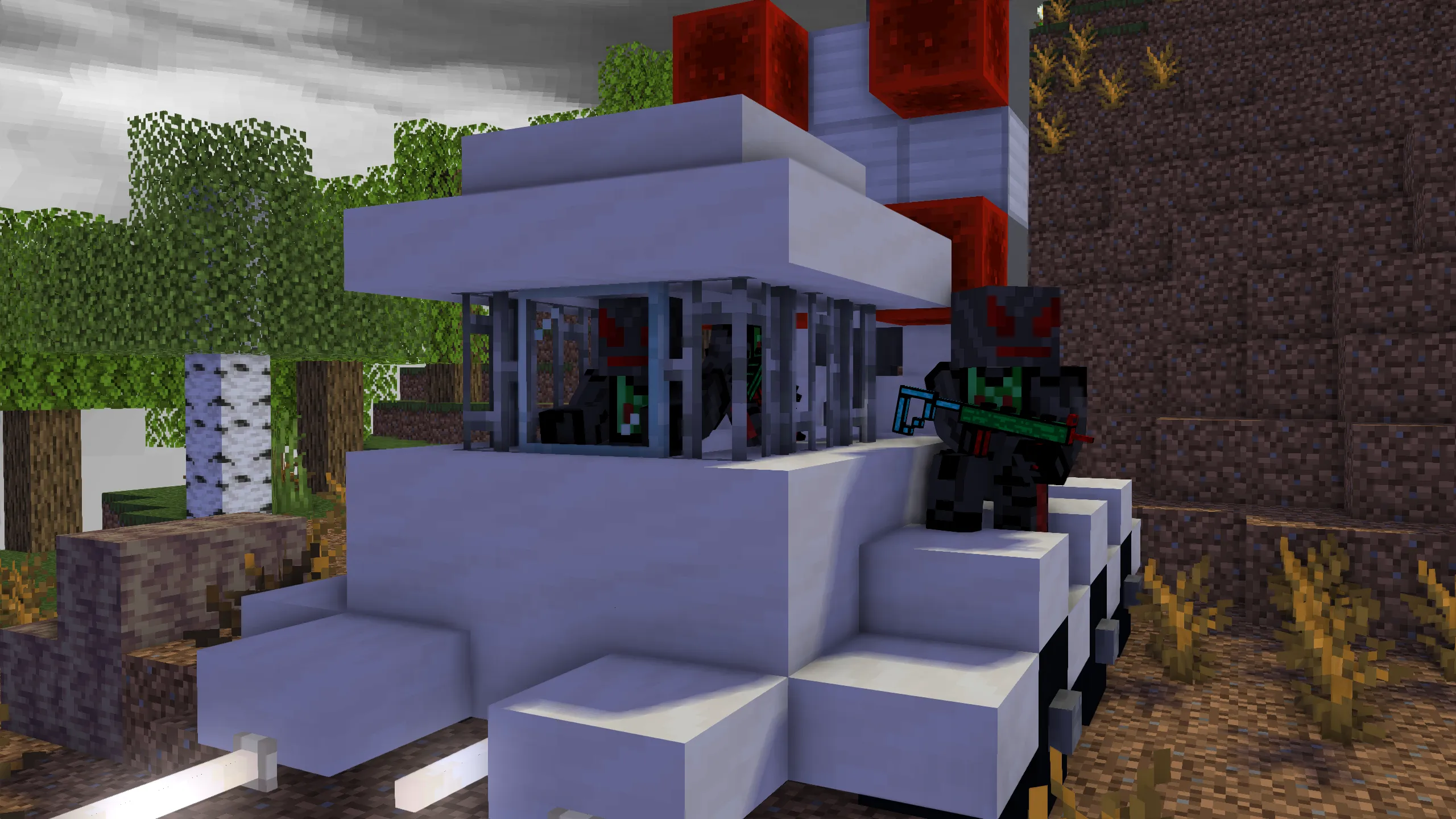 Méca Craft, Моды, Minecraft