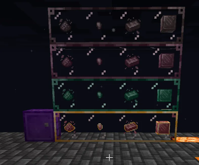 Velvet Advanced Alloys — скриншот 2 (Моды, Minecraft)