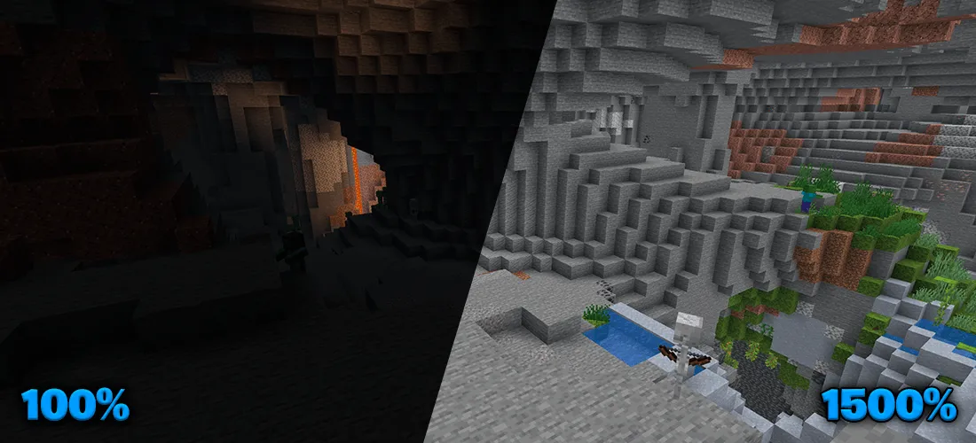 Simple Fullbright (Fabric, Forge, NeoForge), Моды, Minecraft