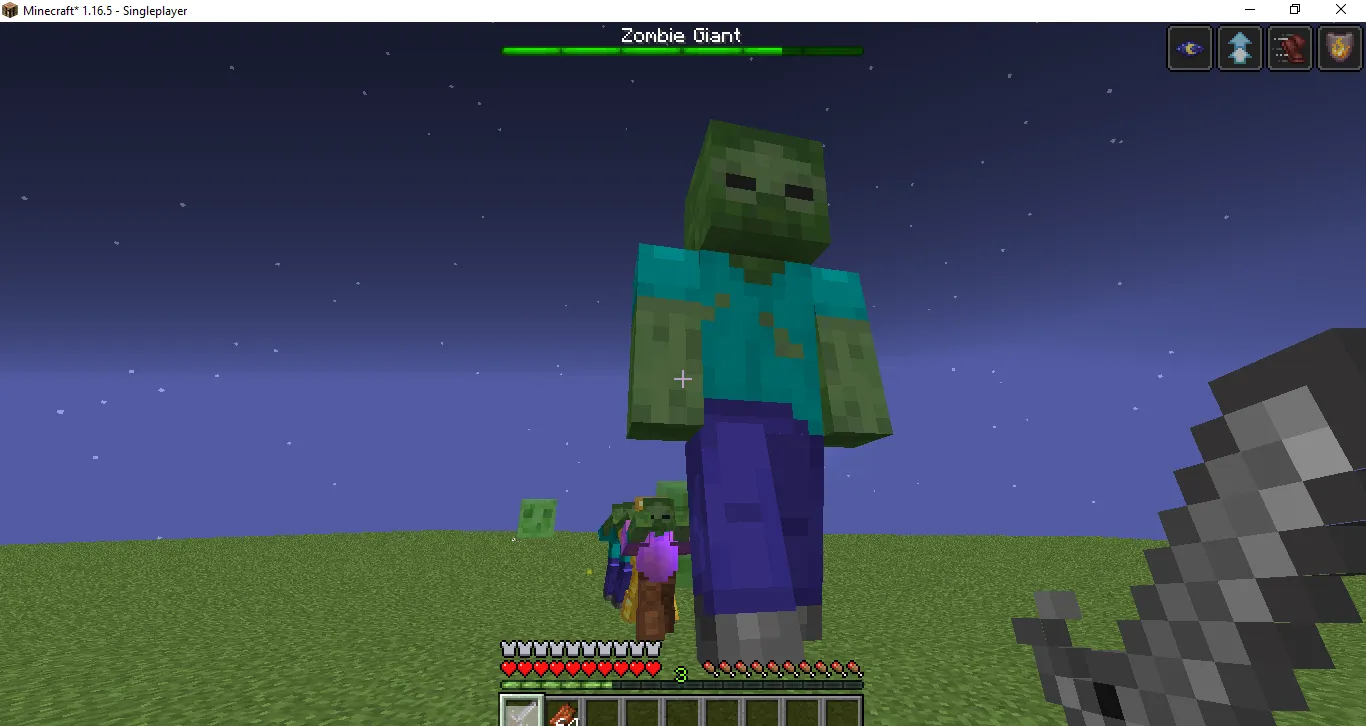 The Giants, Моды, Minecraft
