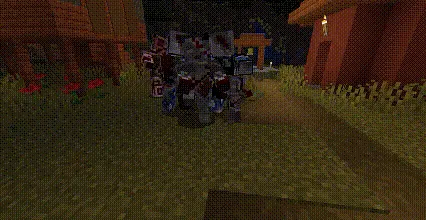 WU_SHUANGCB's Zombie Skin — скриншот 14 (Текстуры, Minecraft)