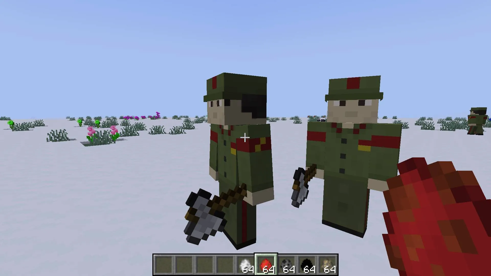 Japanese Army and Chinese Army — скриншот 1 (Моды, Minecraft)