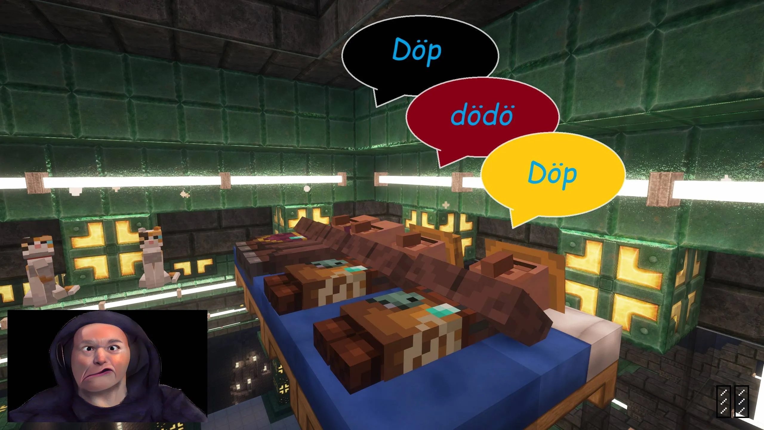 Döp dödö Döp, Текстуры, Minecraft