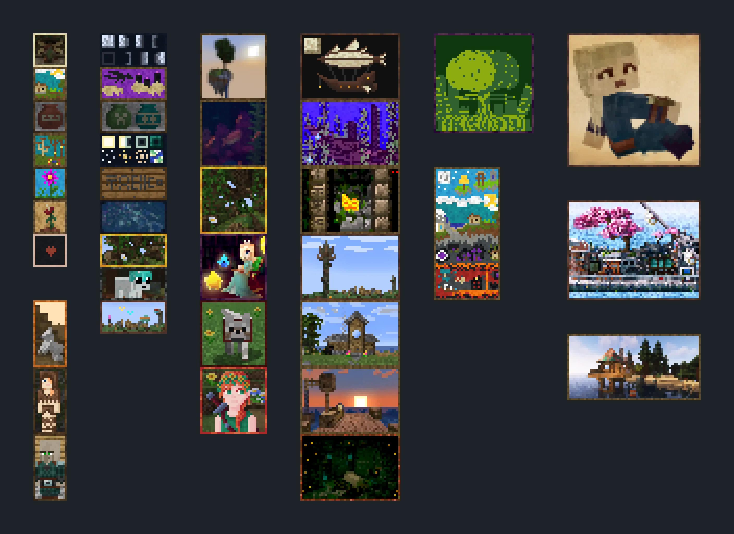 Wilder Horizons: Plentiful Paintings (MDLC) — скриншот 1 (Моды, Minecraft)