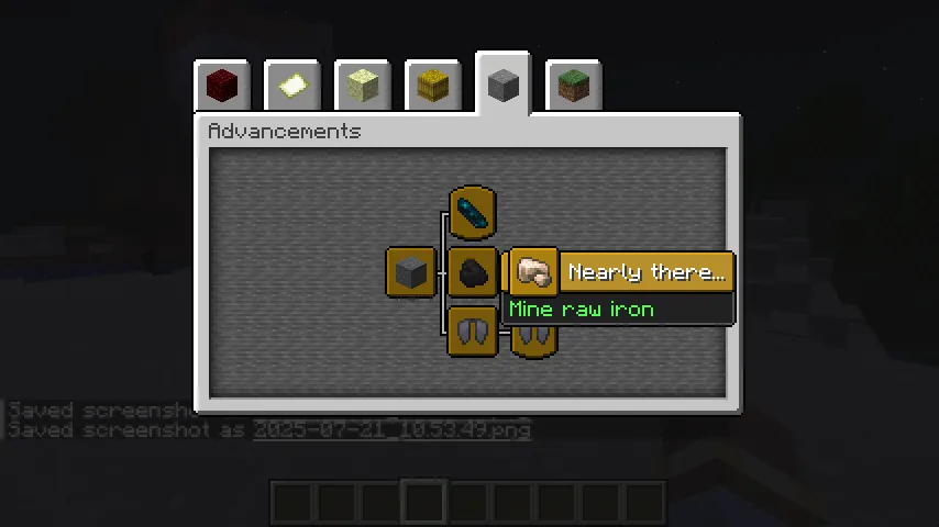 Too Many Advancements (TMA) — скриншот 5 (Моды, Minecraft)