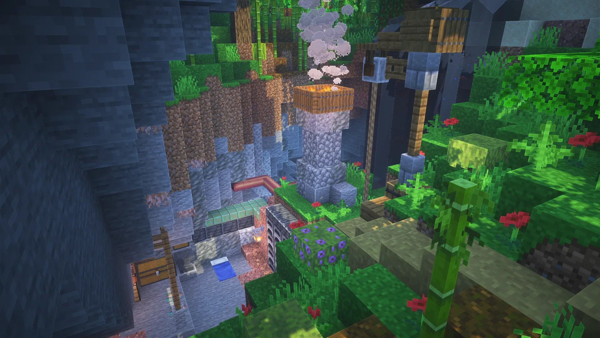 Who By Fire [FABRIC] - WBF — скриншот 1 (Модпаки, Minecraft)